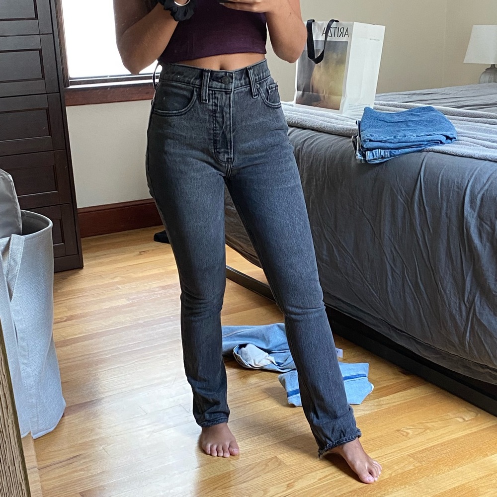 Abercrombie & Fitch 90s skinny high rise jeans